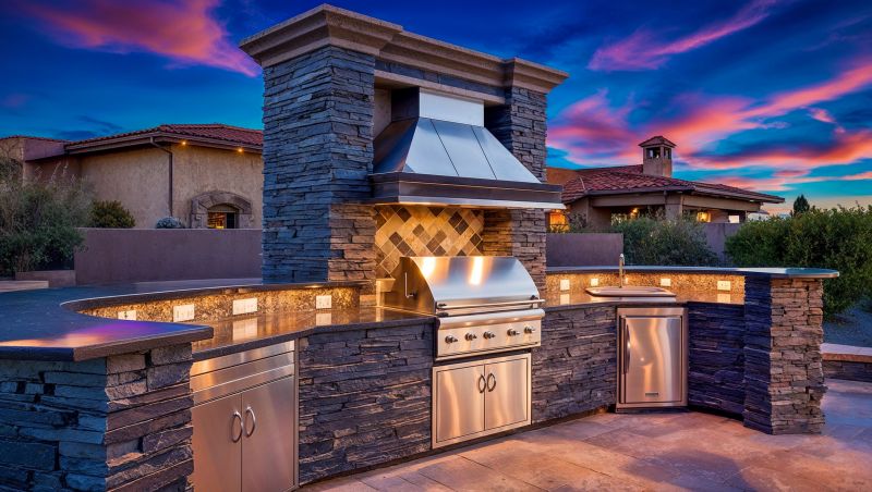 Benefits Of Outdoor Kitchen Building For Backyard Entertaining
