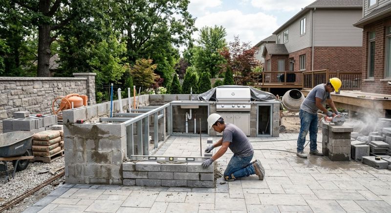 Outdoor Kitchen Construction in Mount Pleasant, SC