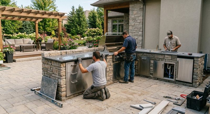 Outdoor Kitchen Renovation in Las Vegas, NV