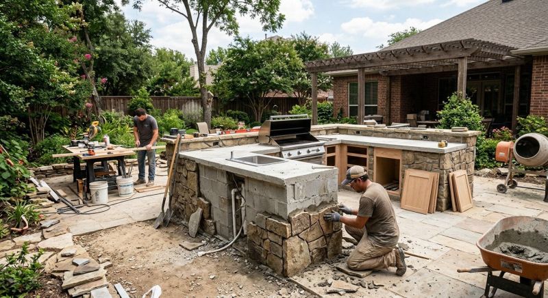 Outdoor Kitchen Renovation in Naples, FL
